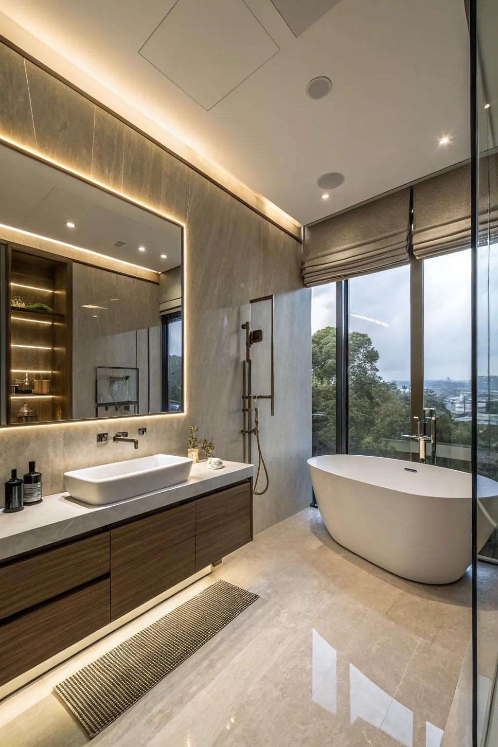 New faucets can change your washroom into a spa-like getaway.