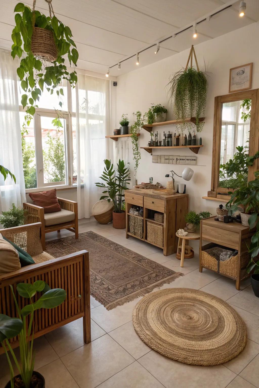Eco-friendly elements show your dedication to sustainability.