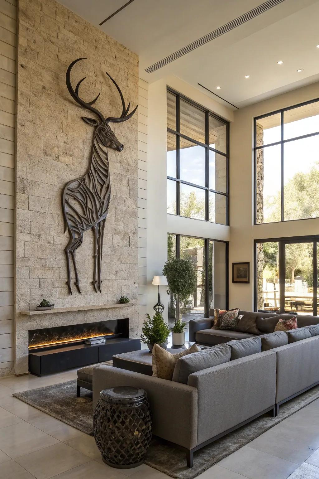 Wall sculptures add a stunning three-dimensional element to any space.