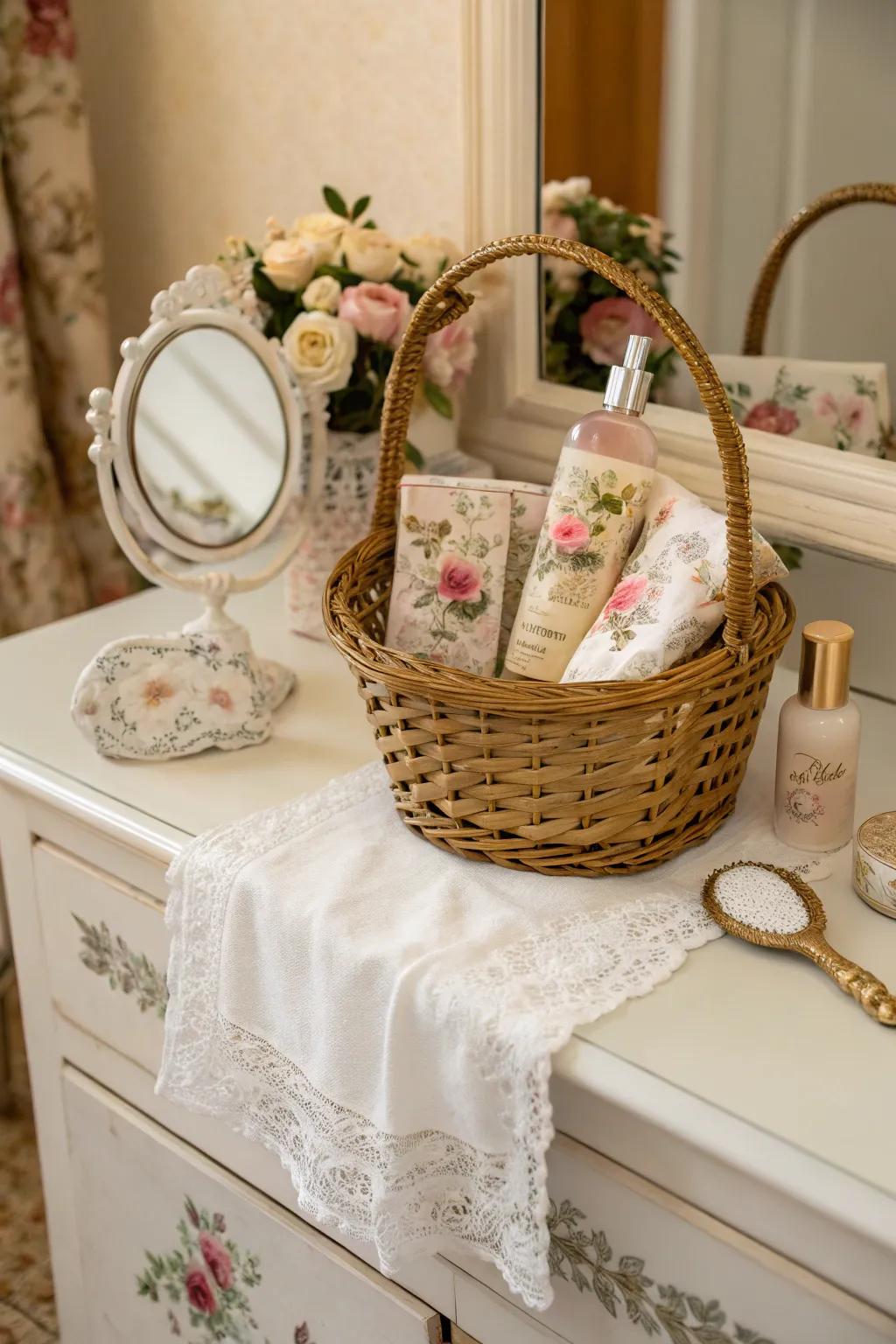 Vintage Glamour: Ageless beauty with a hint of nostalgia.