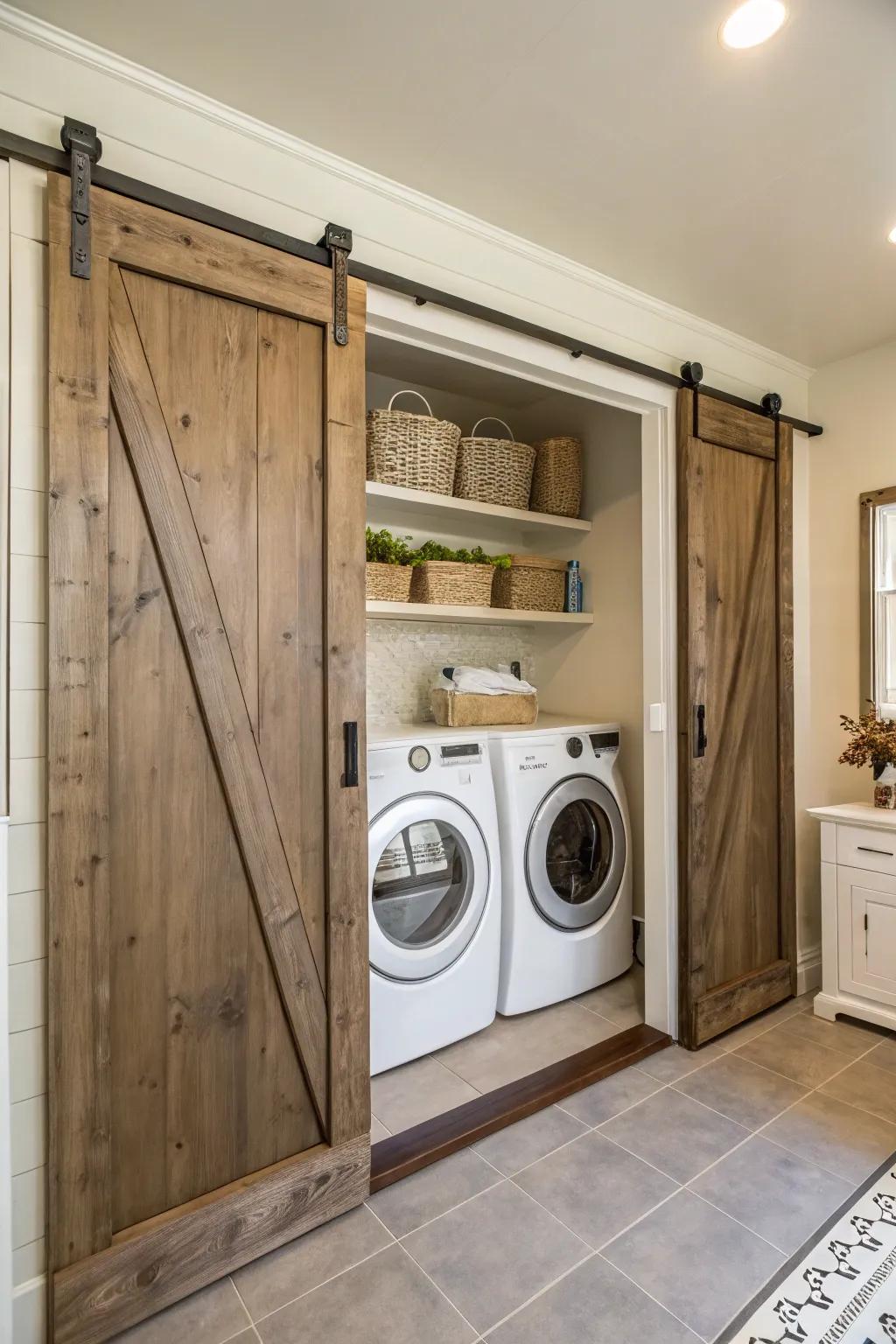 Conceal appliances for a clean, streamlined look.