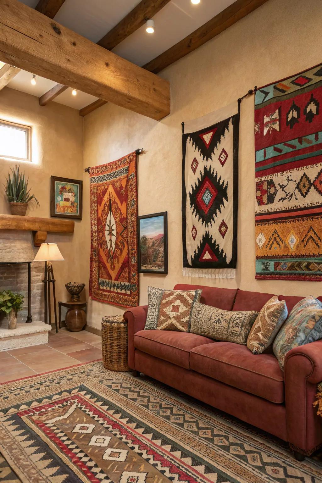 Strong art pieces make a striking statement.