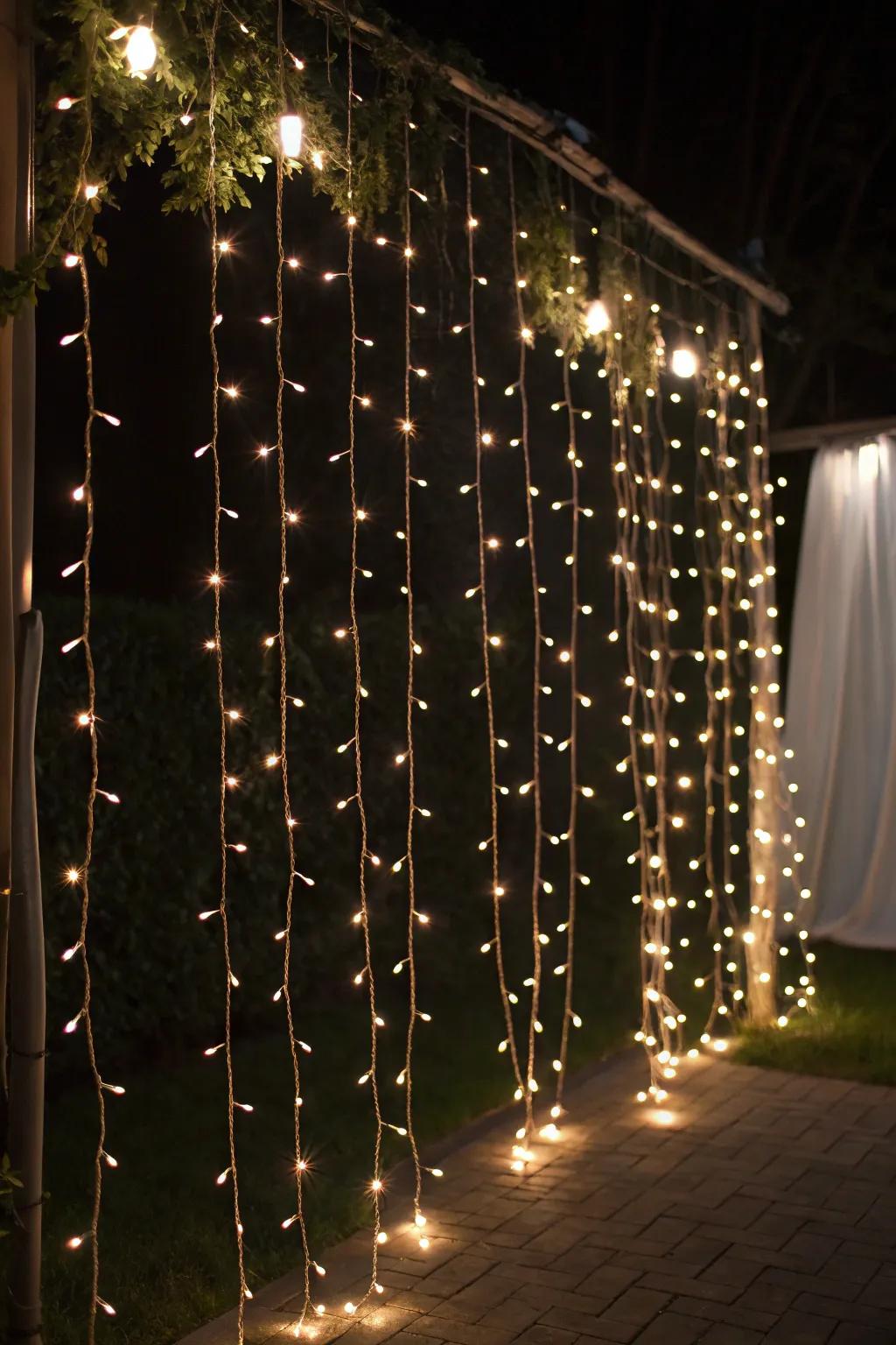 Craft a magical atmosphere with quirky sprite lights.