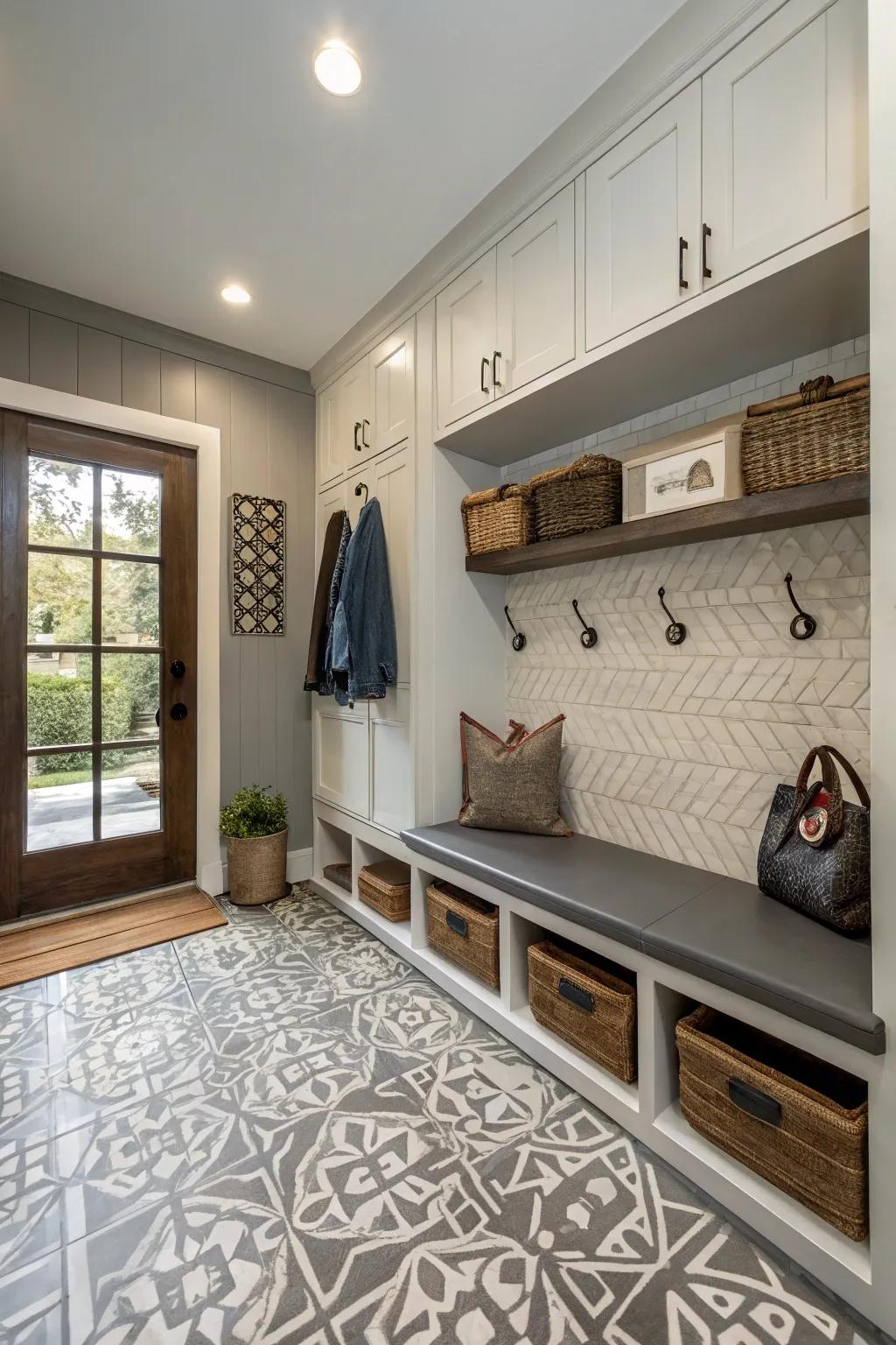 Magnetic tiles let you design in many ways and easily add your own touch.