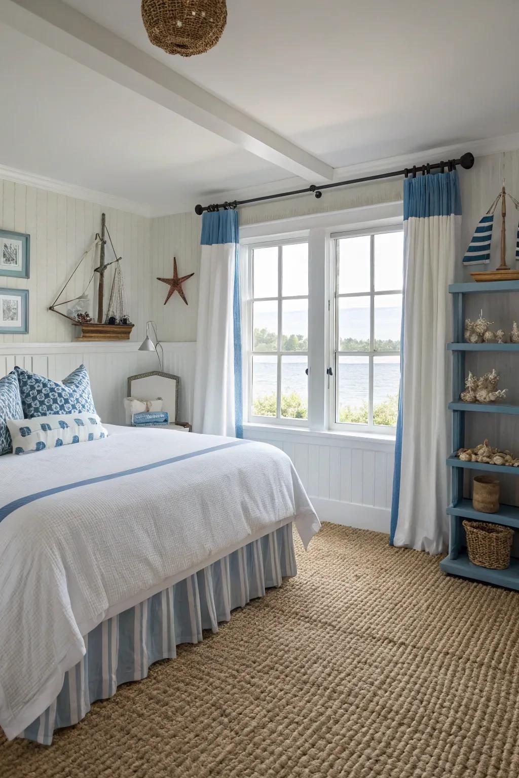 Sisal carpets bring a refreshing touch of coastal charm to your space.