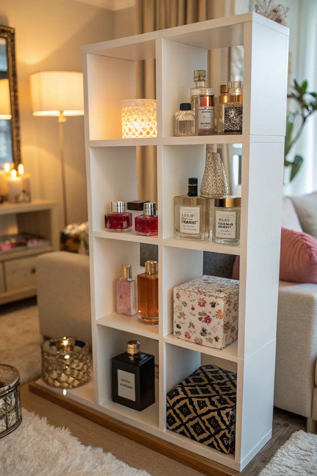 Segment shelves deliver versatility and customization for every collection.