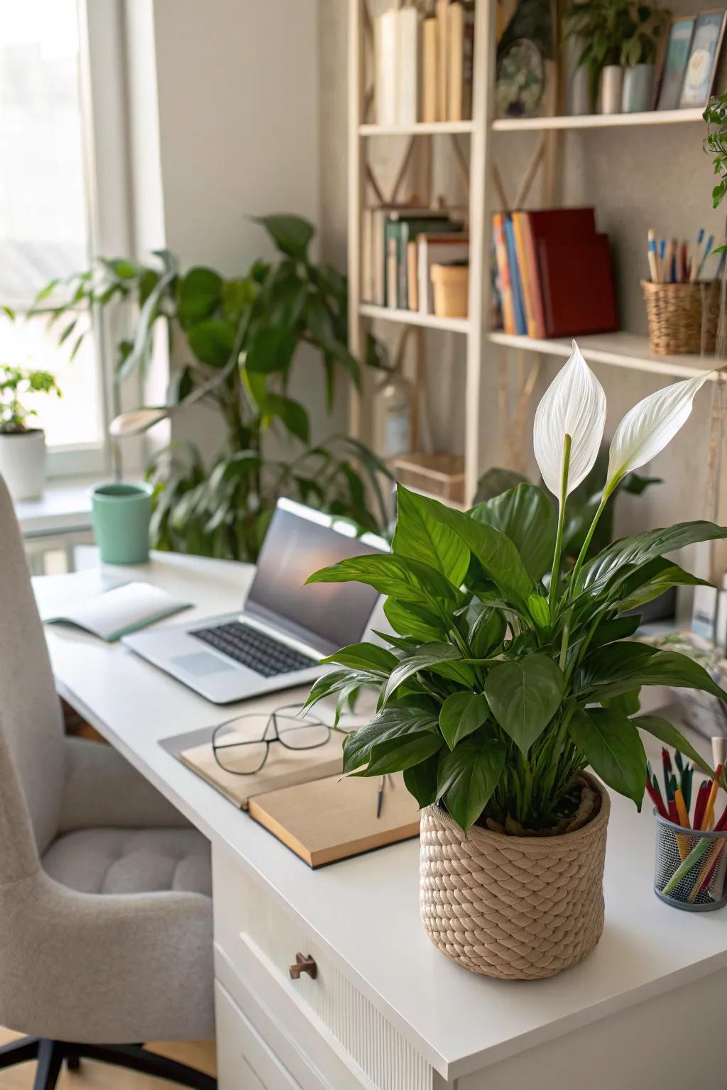 Enhance offices with revitalizing greenery.