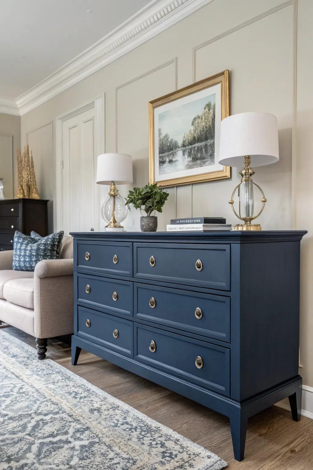 Dark colors evoke a sense of drama and elegance.