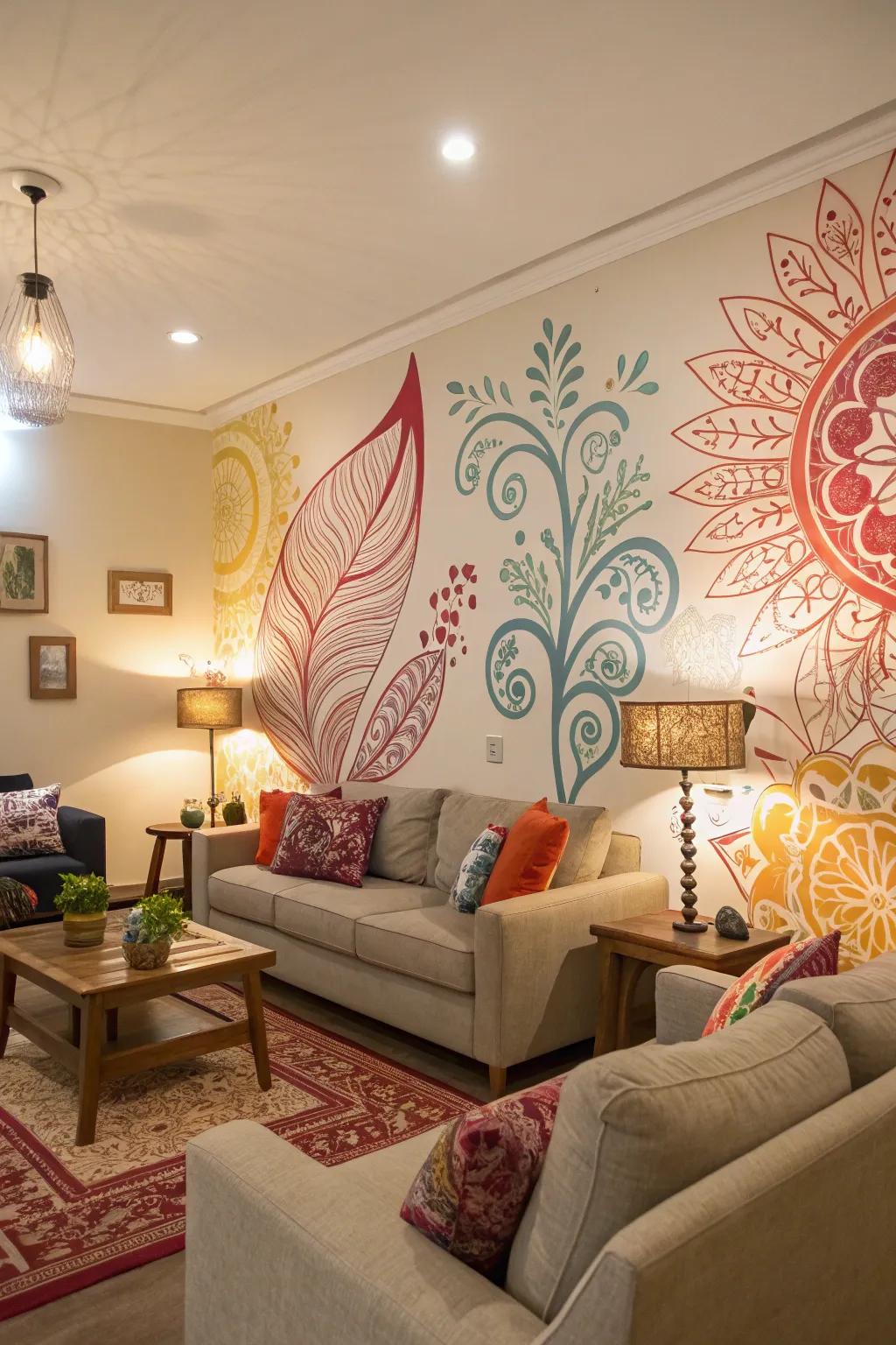 Unleash your inner artist with temporary paint effects.