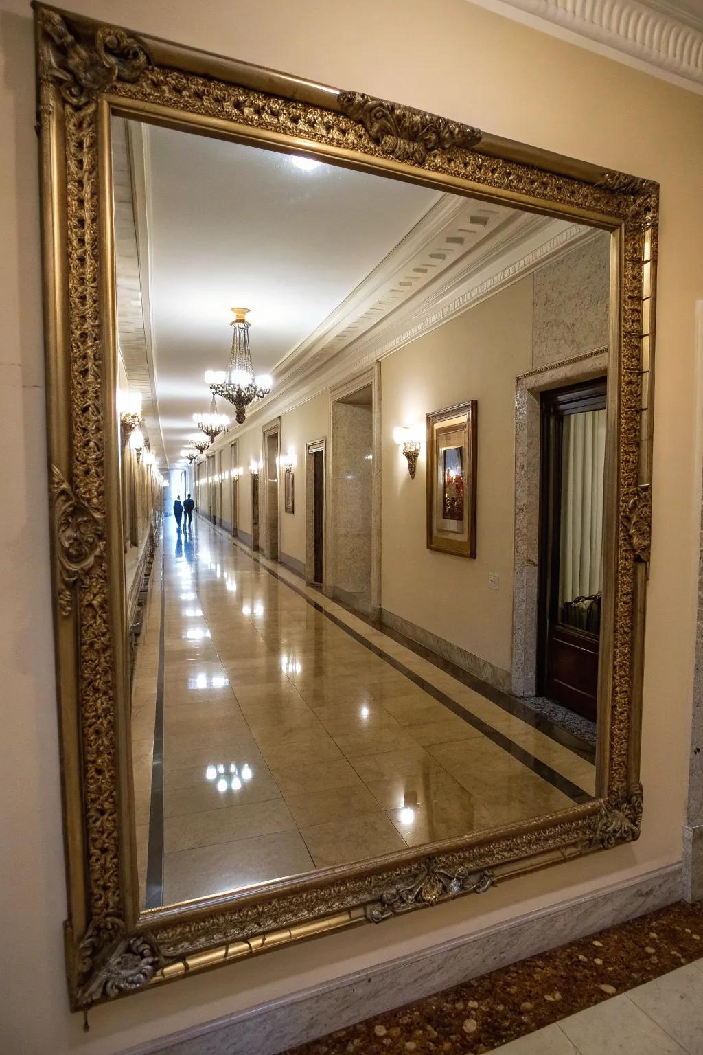 Mirrors reflect light and enhance the sense of space in any room.