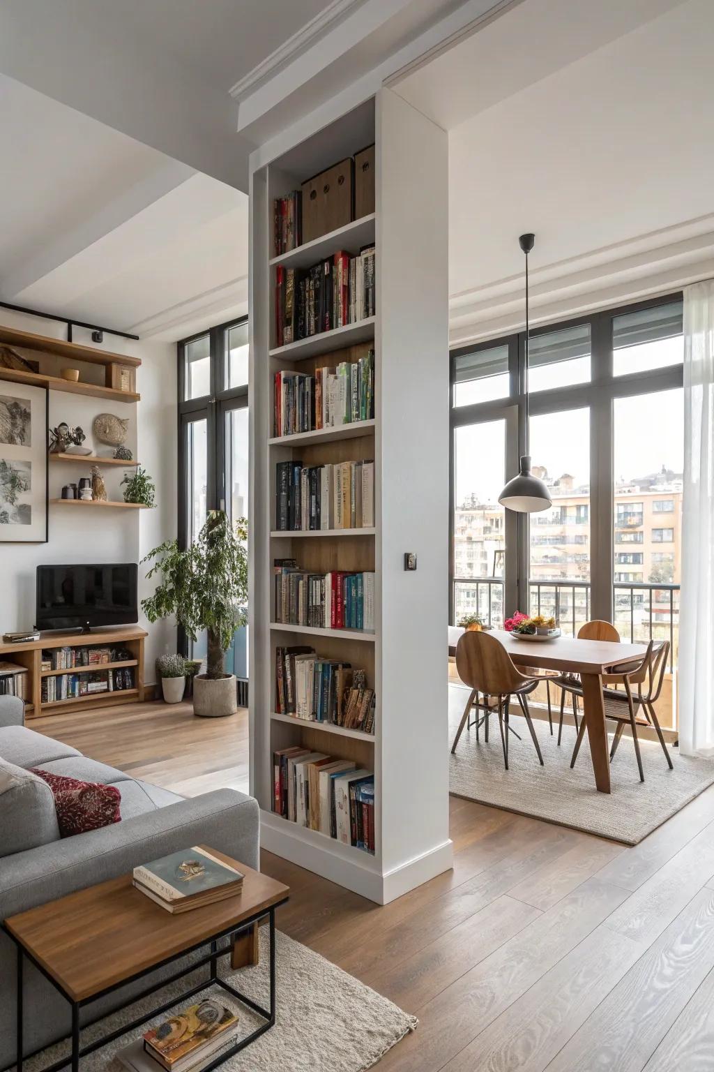 Room partitioning agents generate defined zones presenting stylistic characteristics.