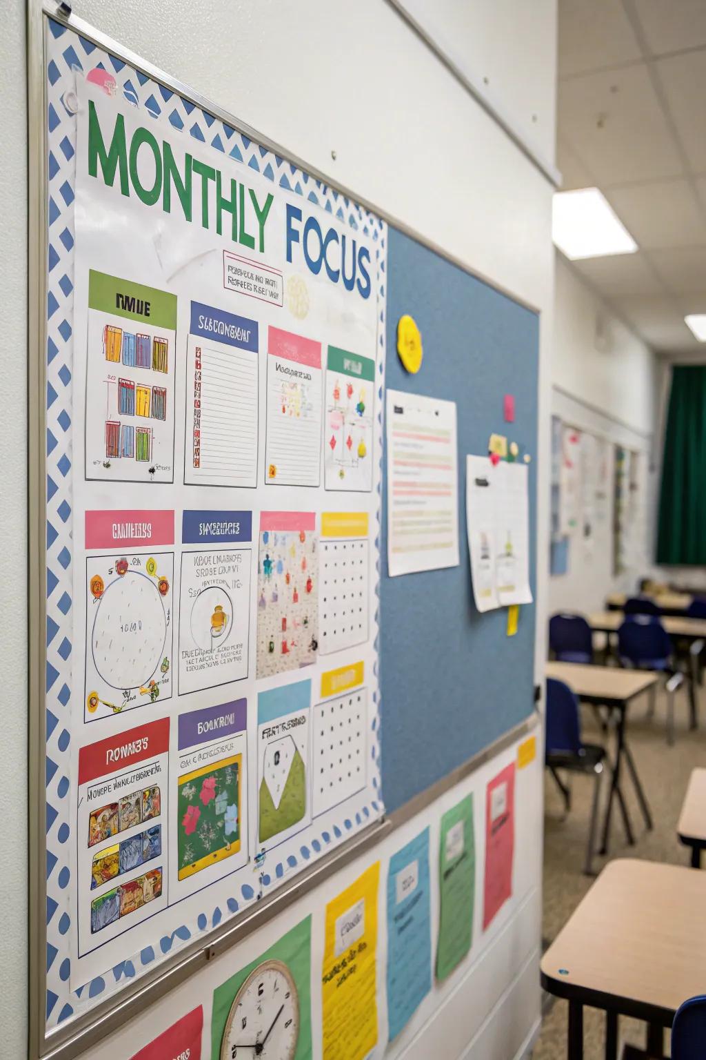 A month-to-month focus section adds educational value.
