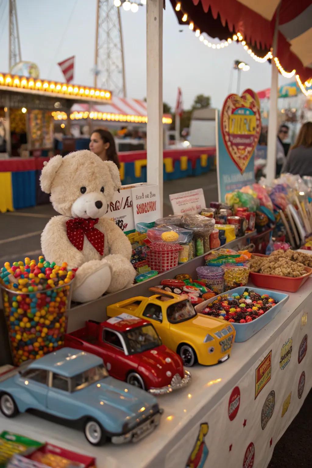 Reward displays encourage enjoyable participation.