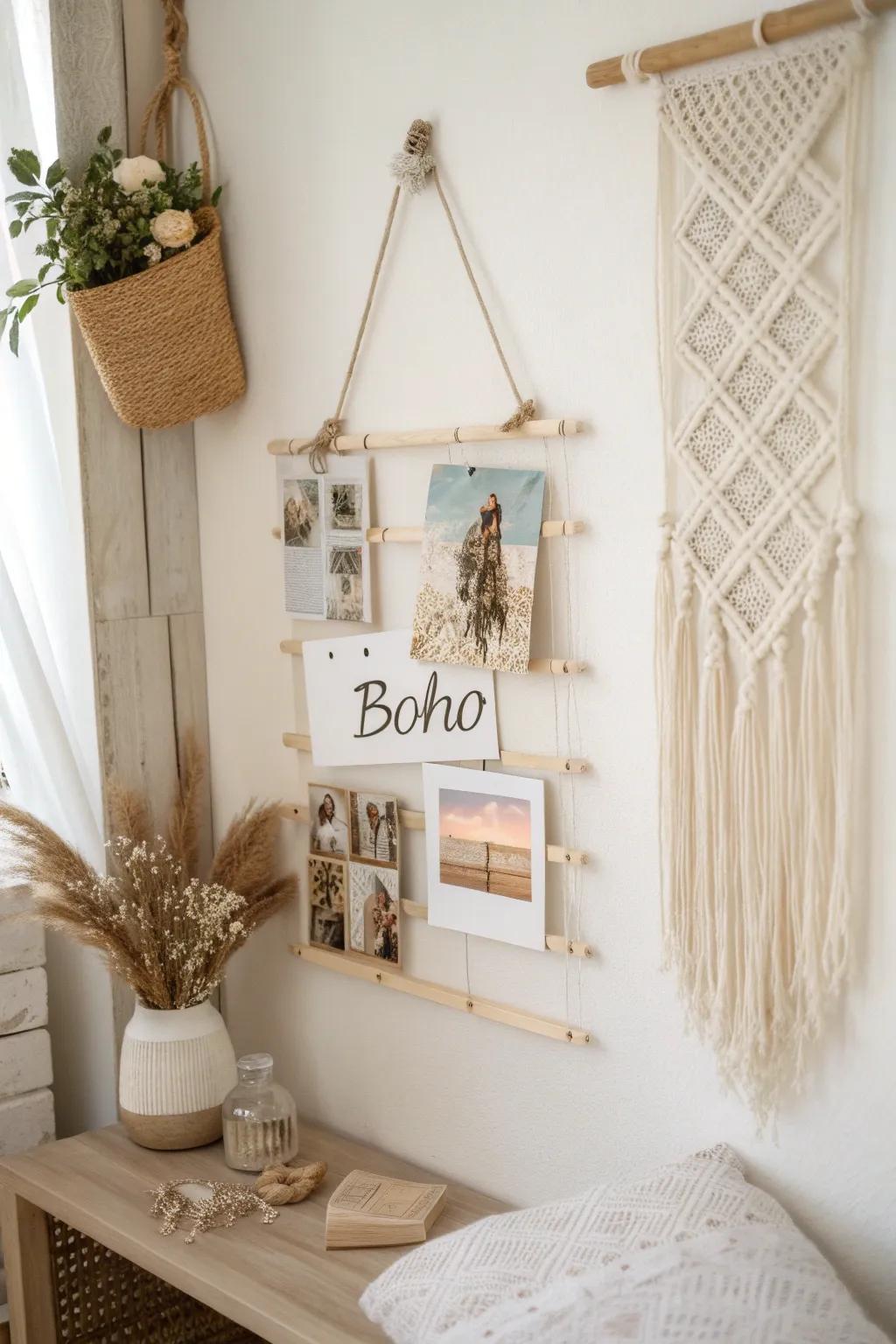 Dream big with a Scandinavian-Boho vision board that inspires you daily.