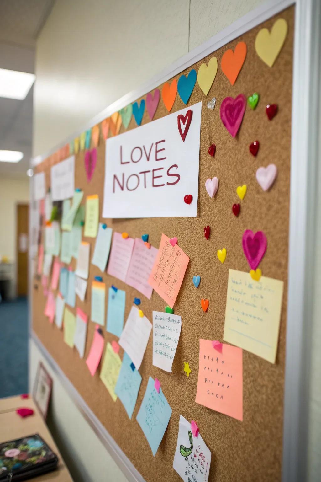 Intimate affectionate notes for a distinctive detail