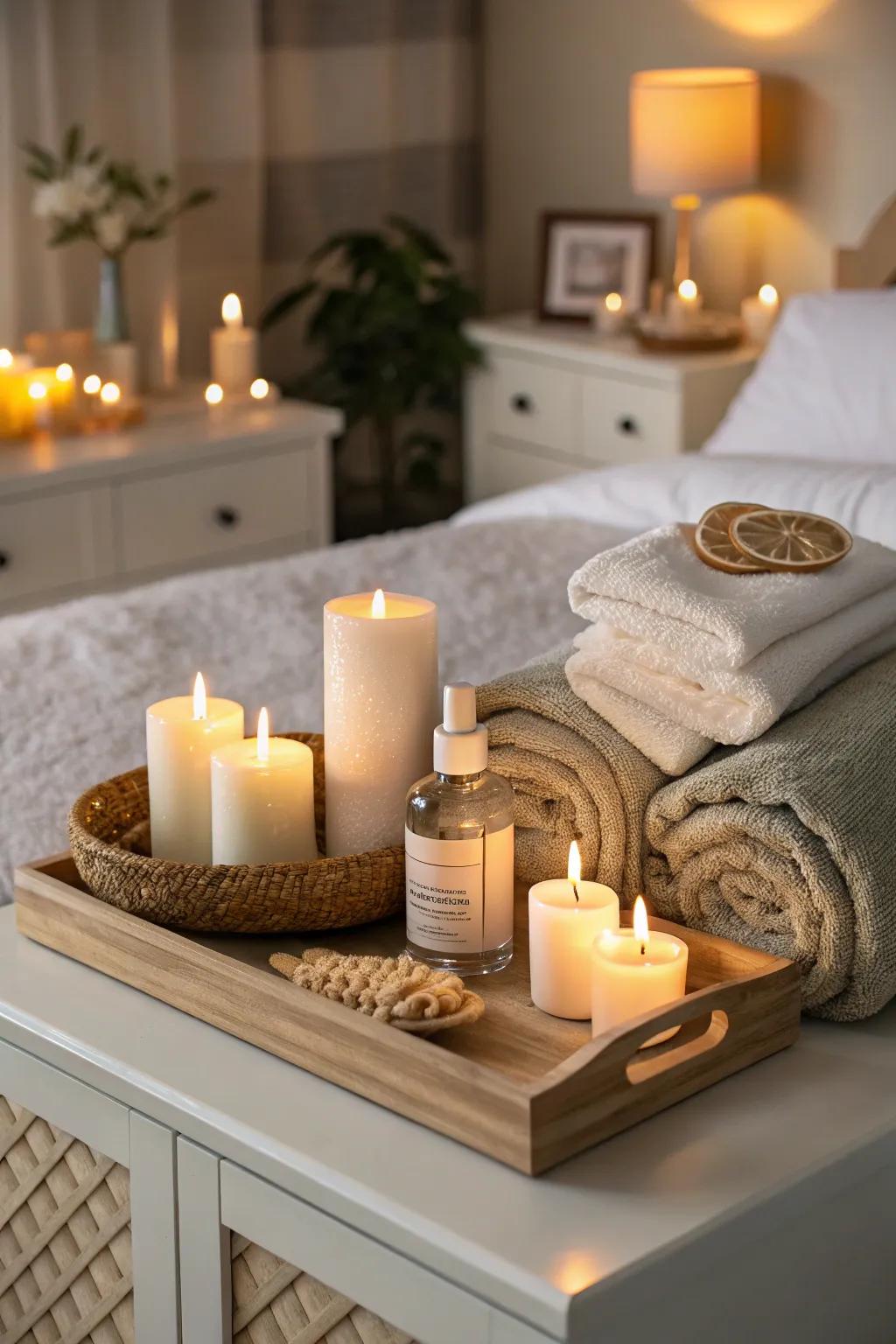 Indulge yourself with a revitalizing pampering evening.