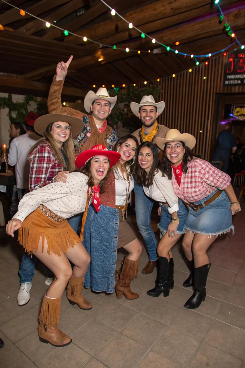Cowpoke dress-up contests add fun and flair to your party.
