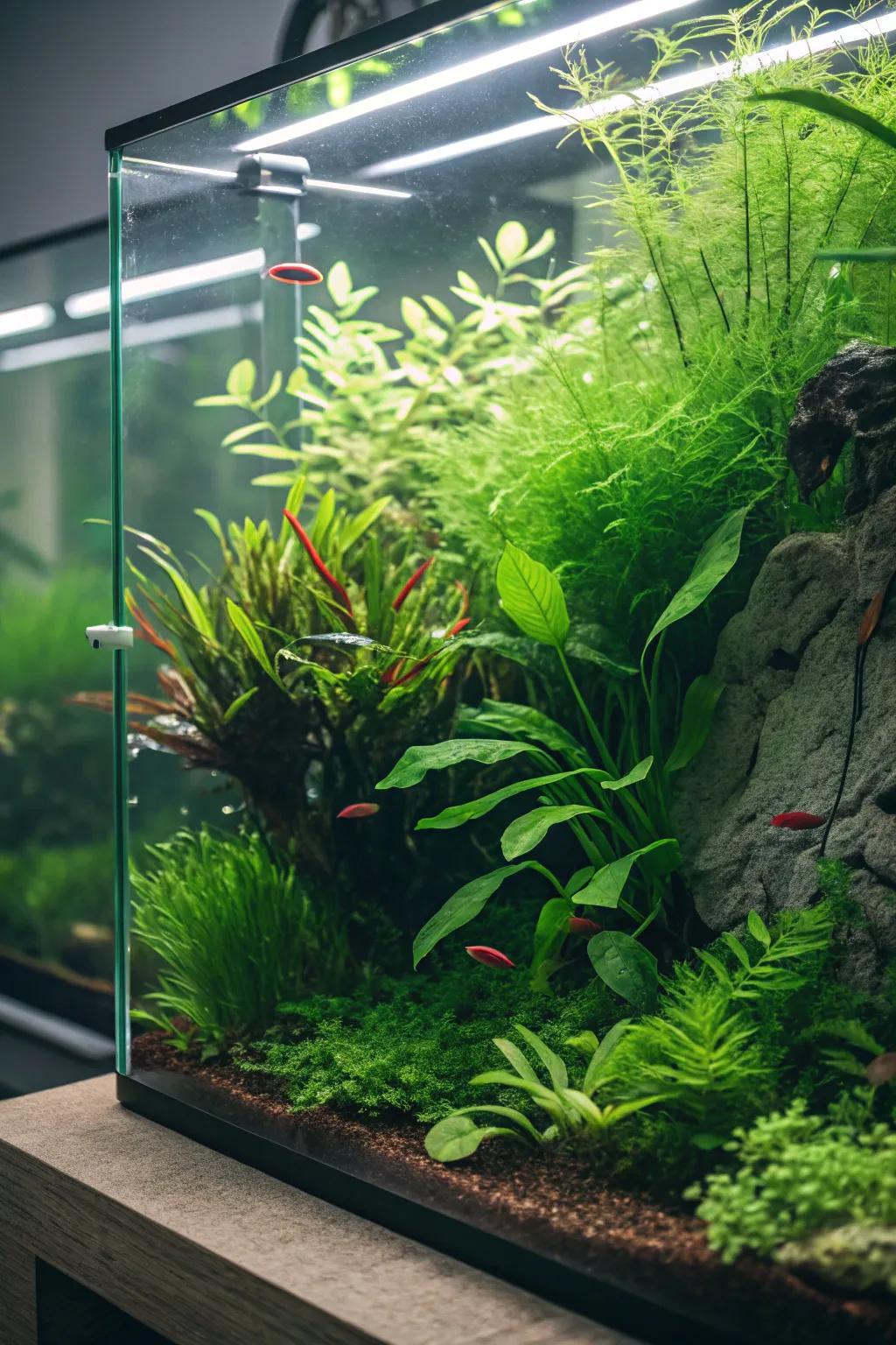 A lush jungle vibe fosters a dynamic and immersive atmosphere.