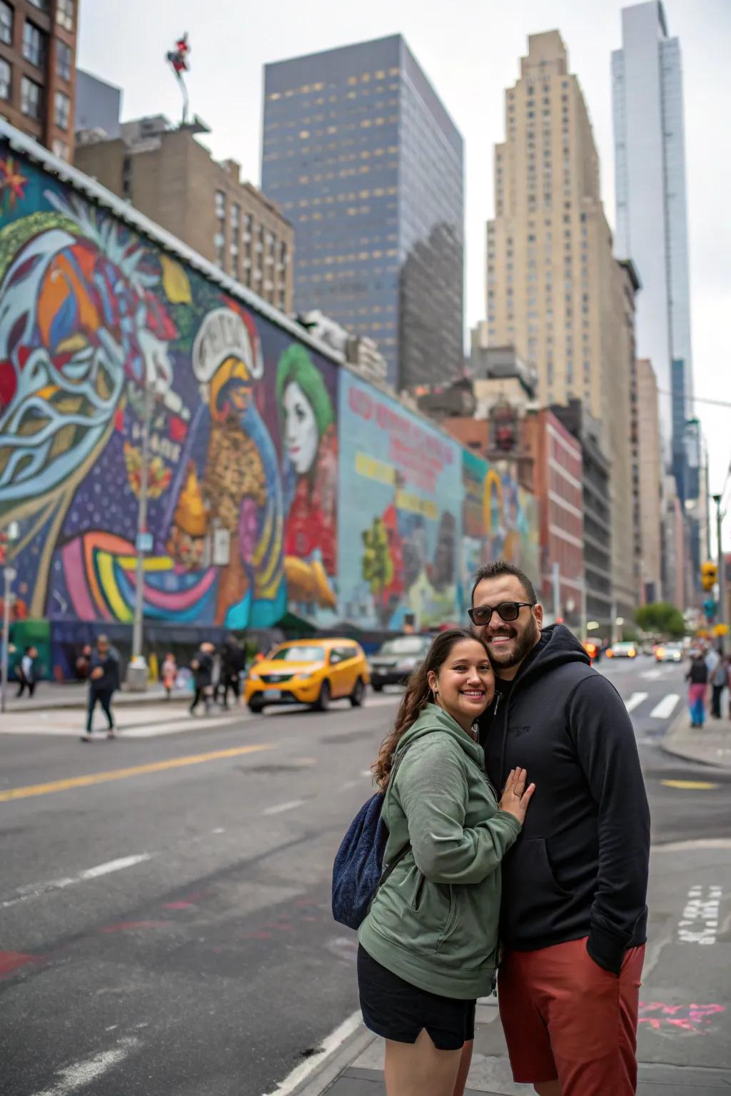 Cityscapes brimming with vitality and affection.