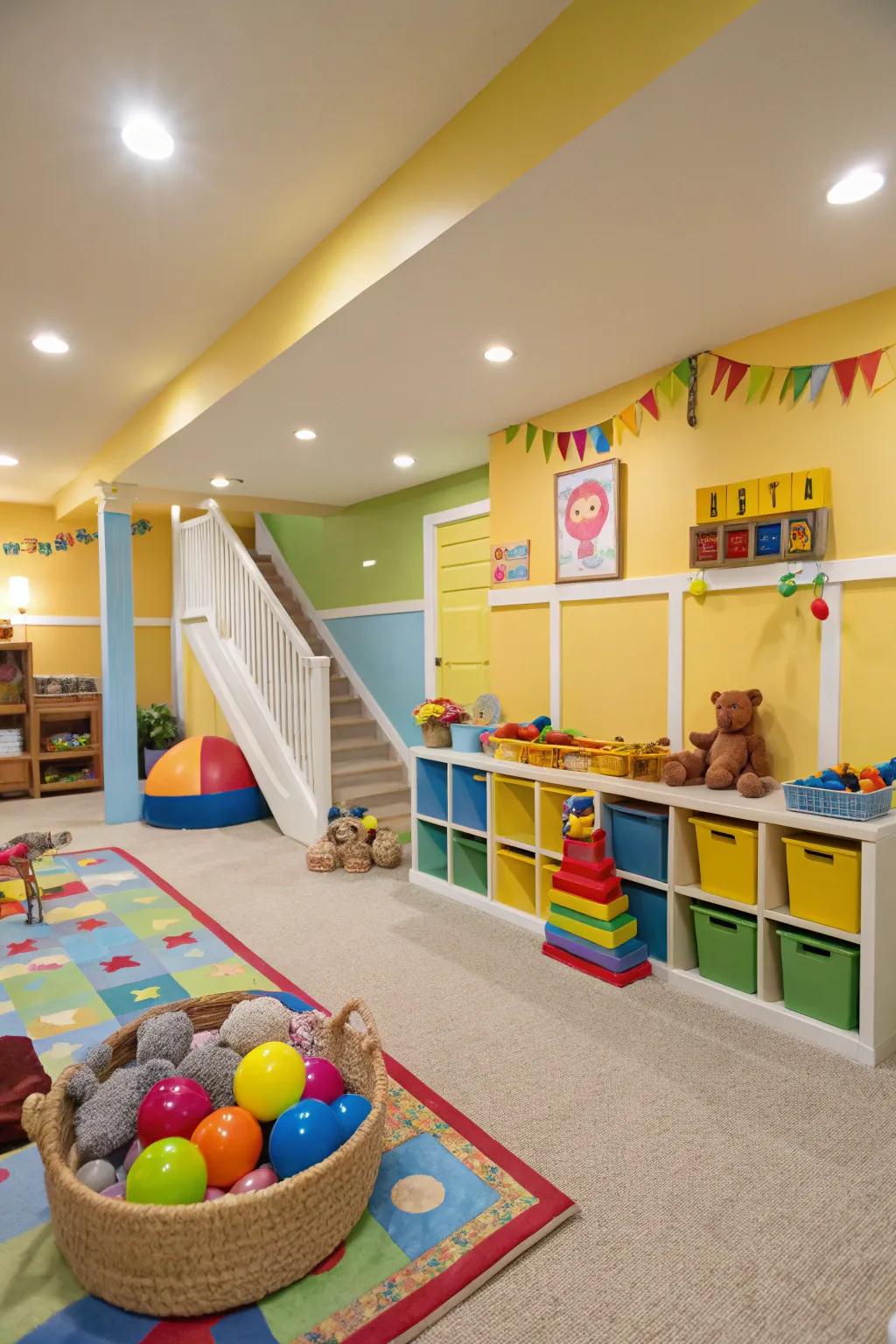 Craft a playful and safe domain for children to revel in.