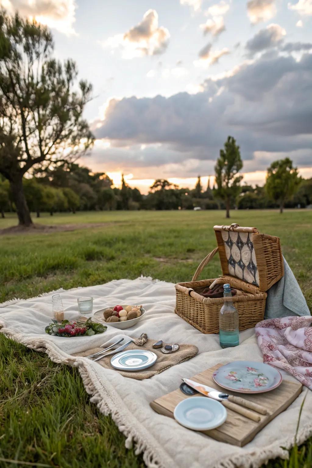 A picturesque park recreation setup for a memorable birthday.