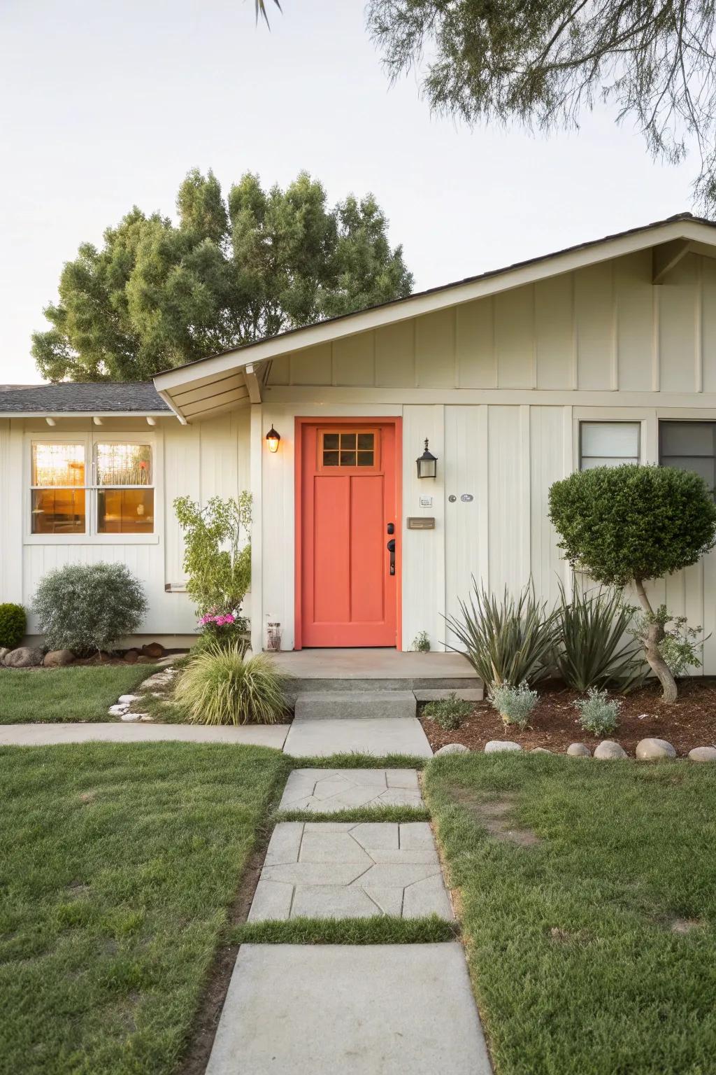 A front door that makes a statement
