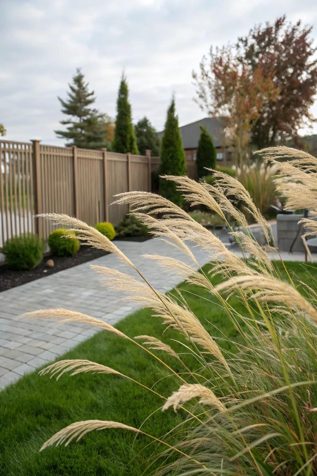Decorative turfs deliver a soft and animated divider.