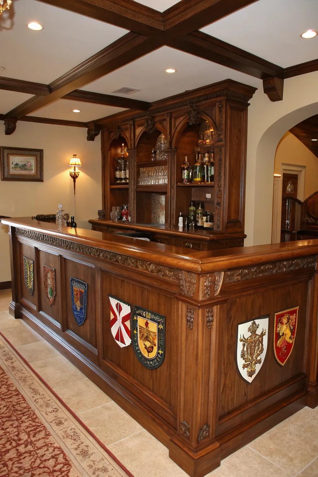 Individualized integrations for a bar imbued with significance.