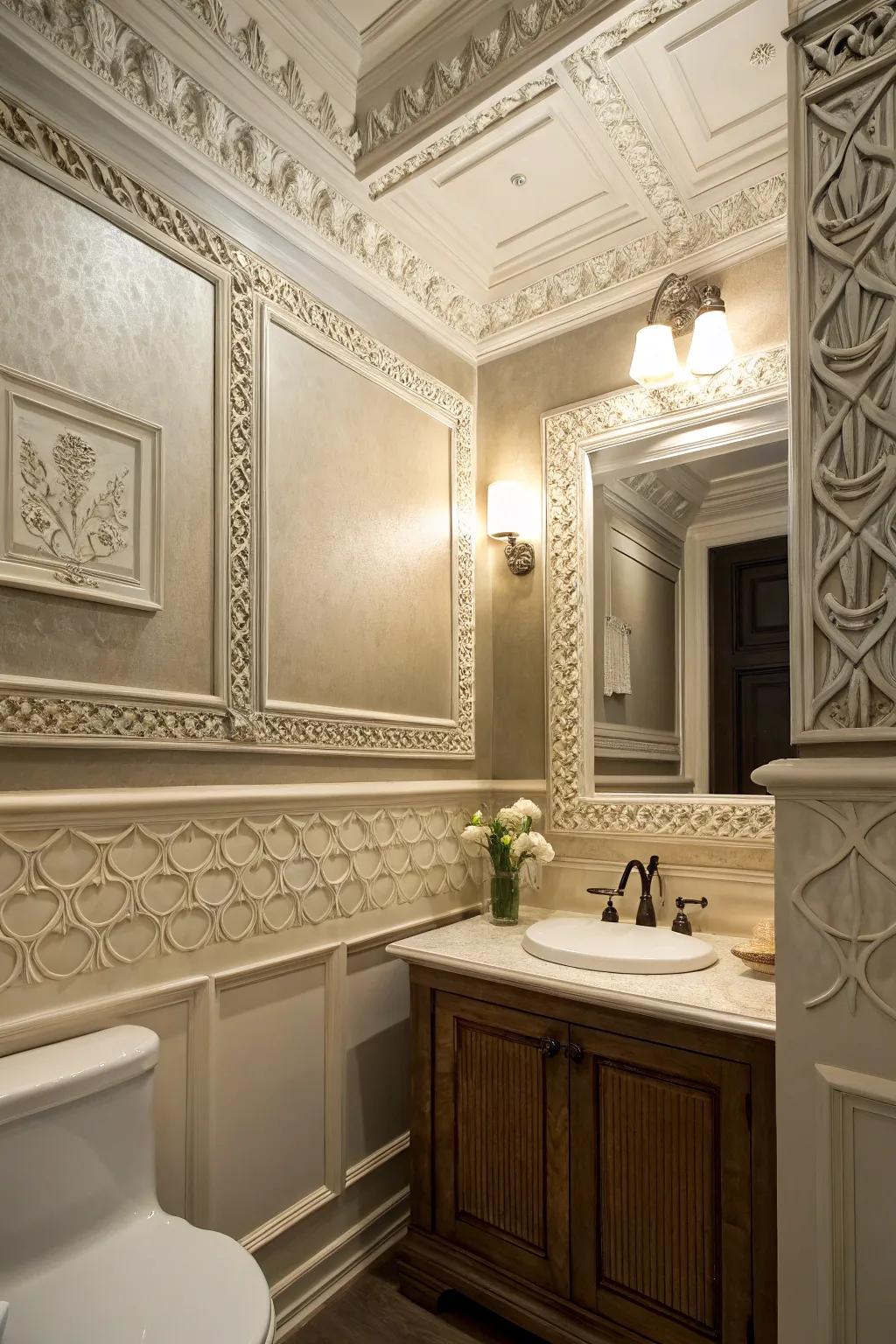 Stratified compositions contribute profundity and architectural intrigue.