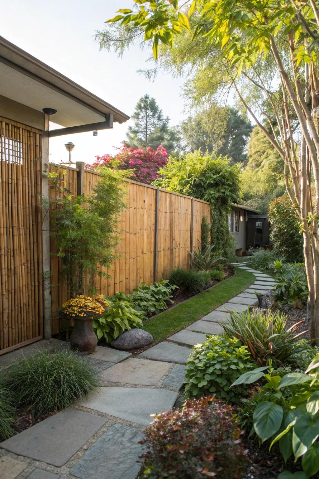 Privacy solutions transform your yard into a secluded sanctuary.