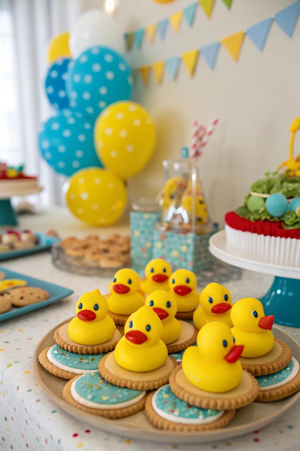 Adorable ducky-themed souvenirs.