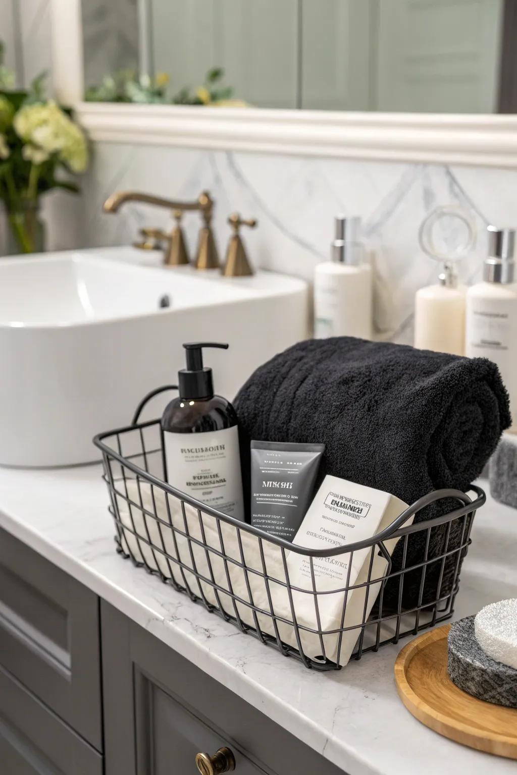 Carbon beauty essentials for a chic skincare routine.