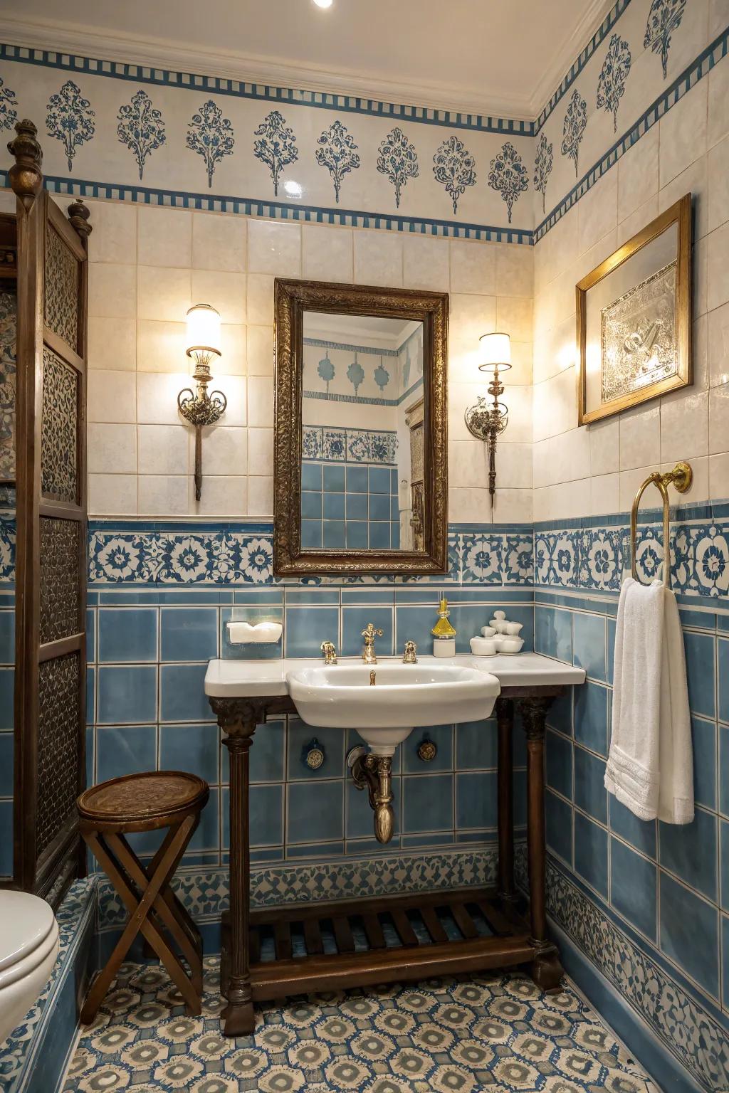 Nostalgia and classic beauty are evoked by vintage-inspired pottery.