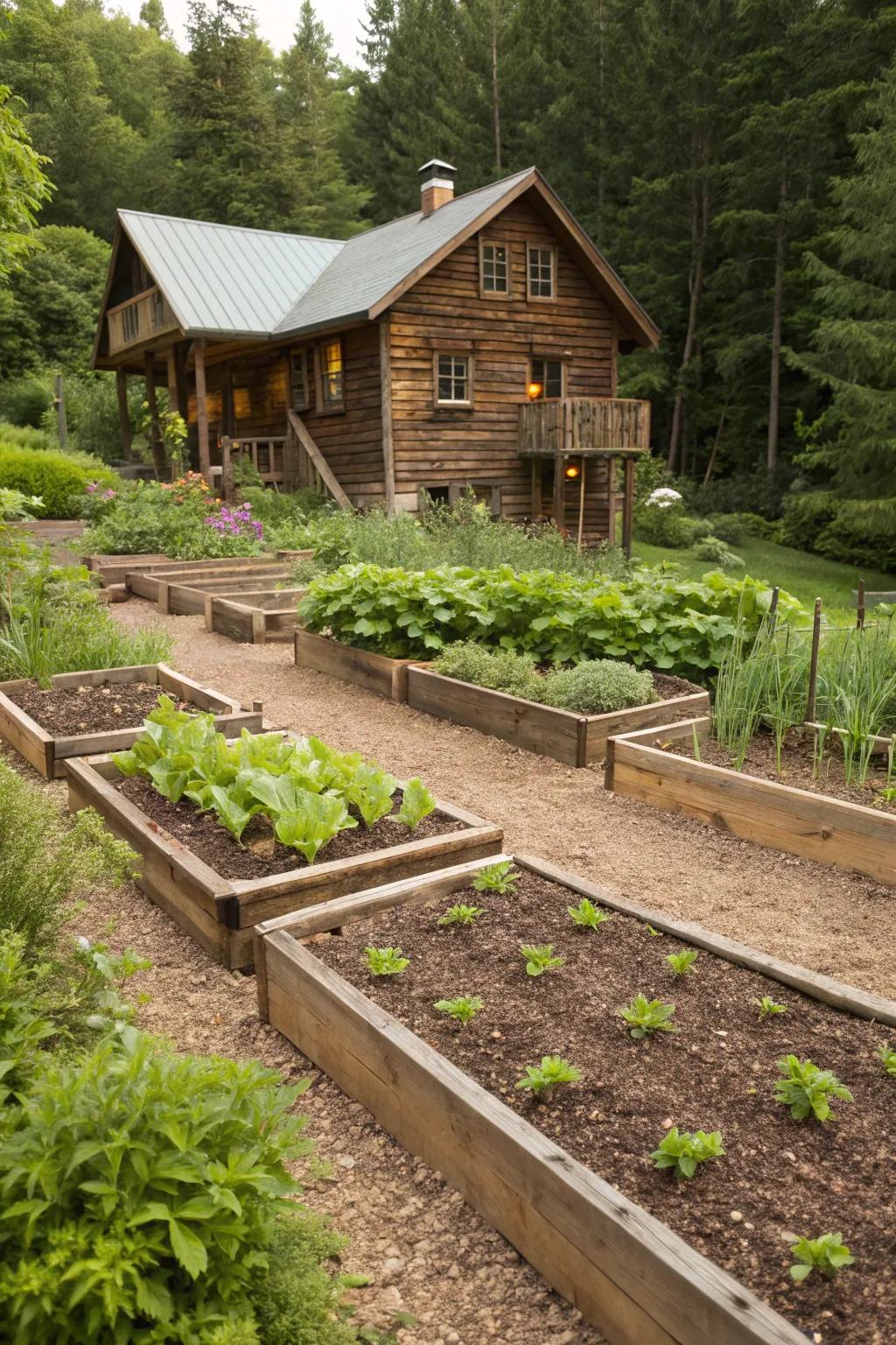 Mulch helps retain moisture and reduce weeds in your garden.