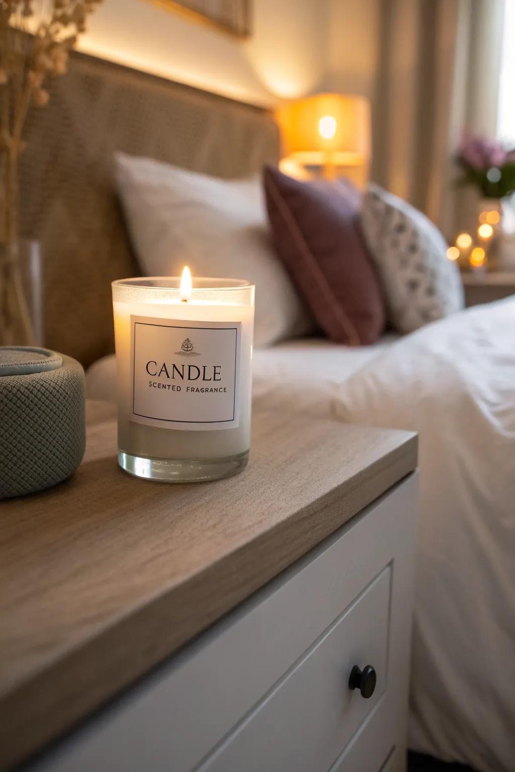 Fragrance storied candle labels that evoke emotions and memories.