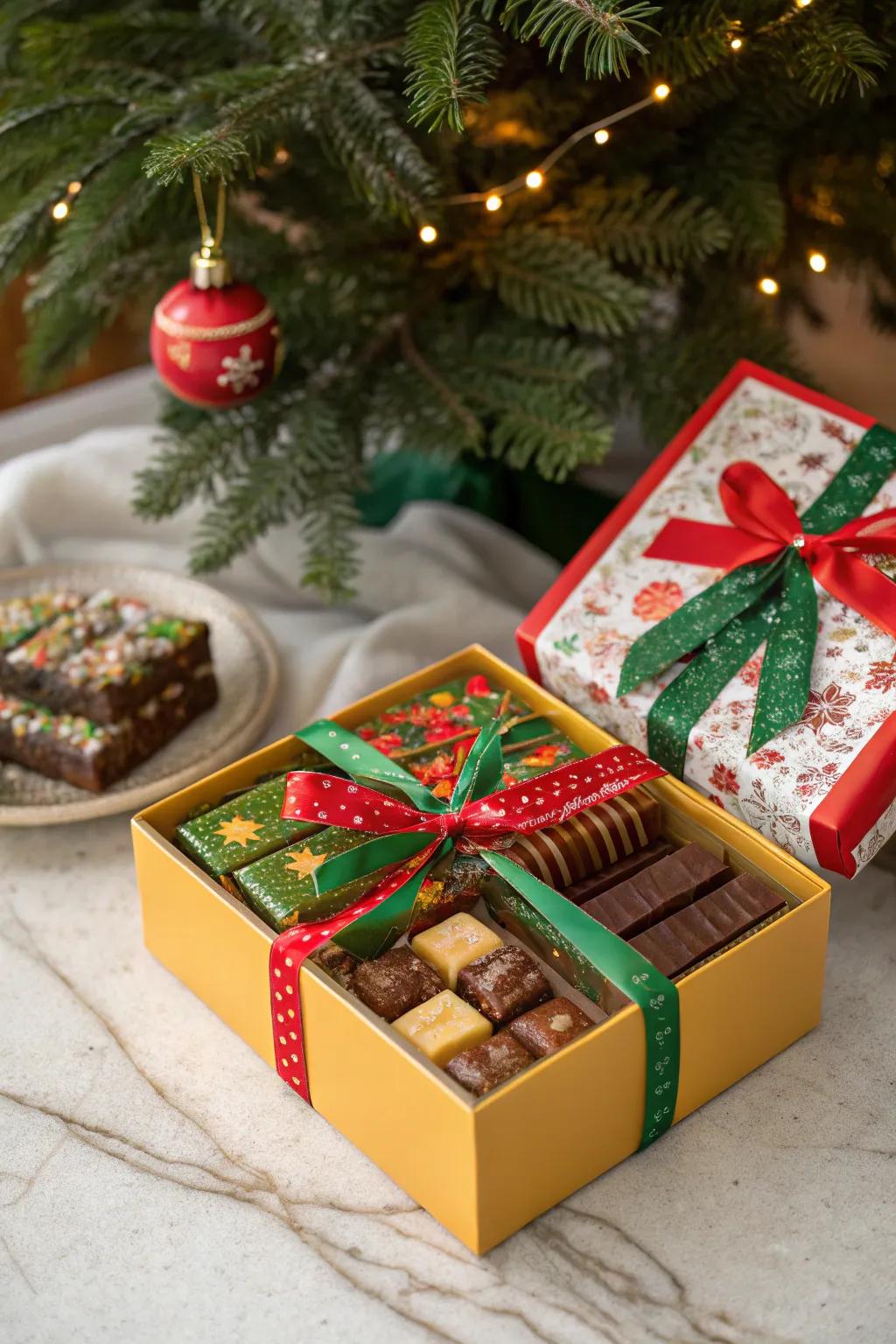 Sweet Treat Containers ready to spread holiday cheer.