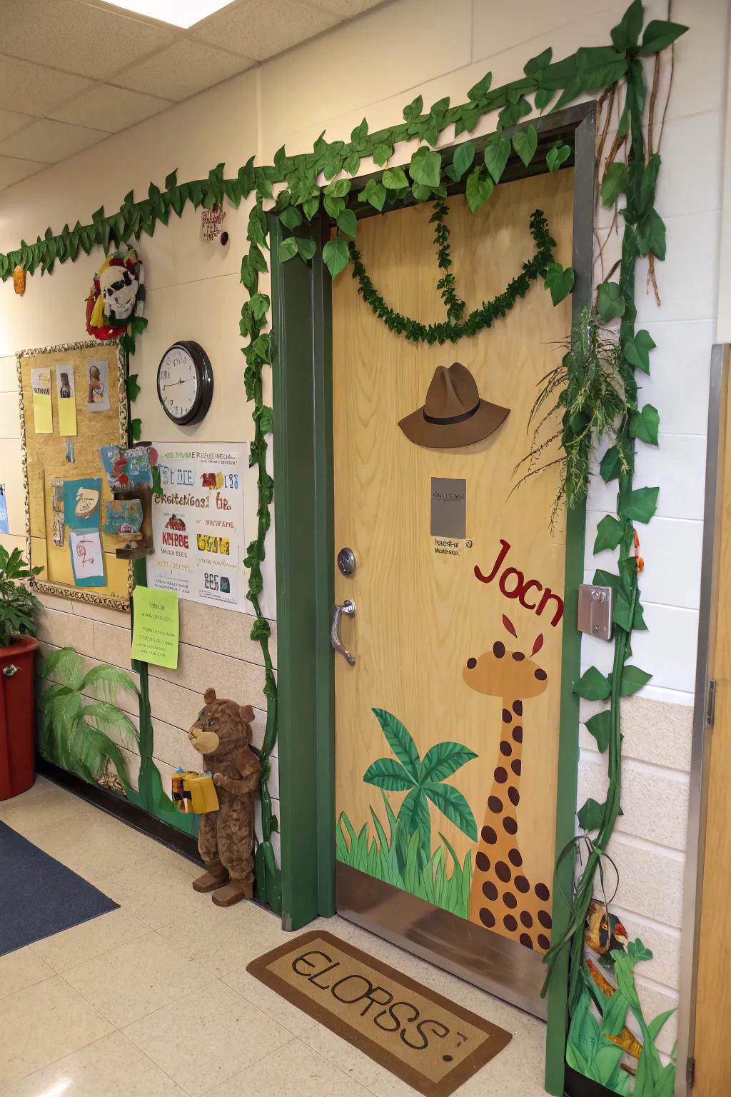 Explore the wild part of careers using a wilderness-centered door.