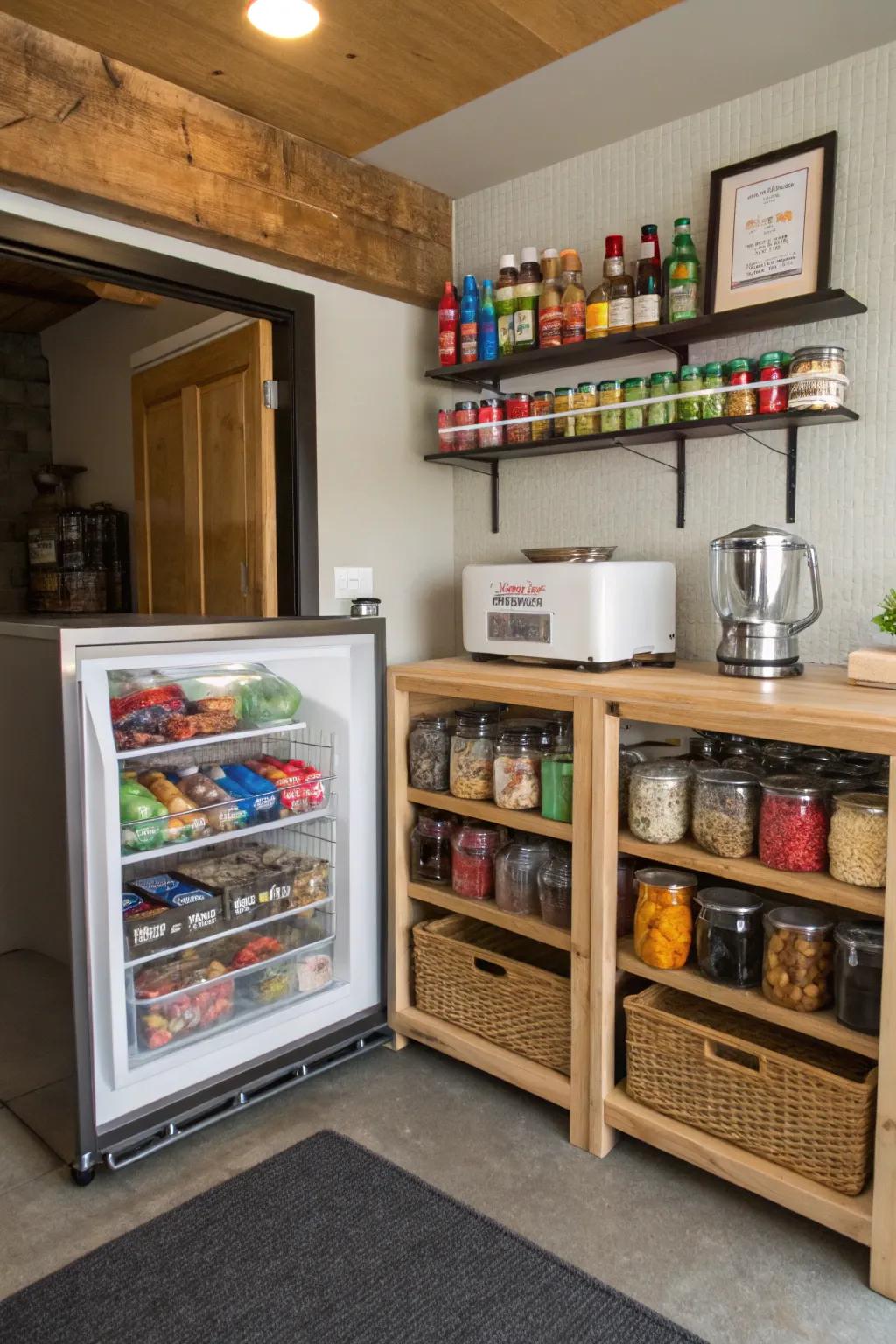 A snack spot keeps your visitors happy and content.