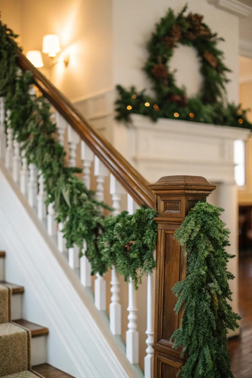 Swags enrich your home with a lush, festive touch, enhancing every corner with holiday spirit.