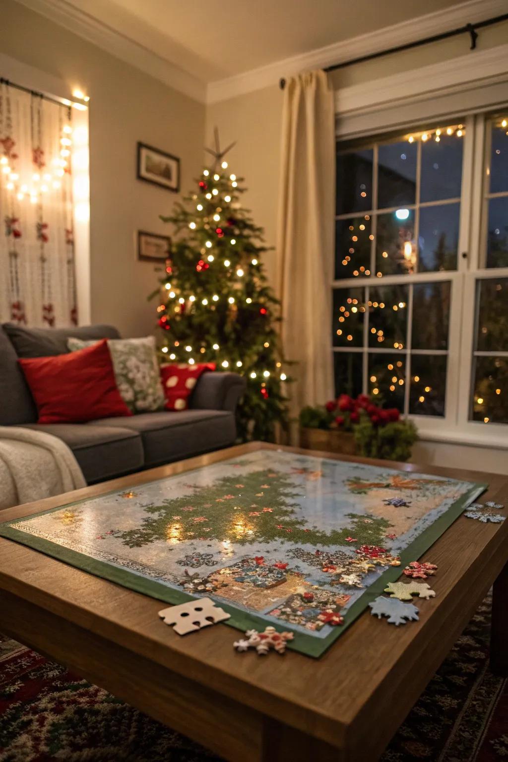 Piece together festive fun with a Christmas jigsaw.