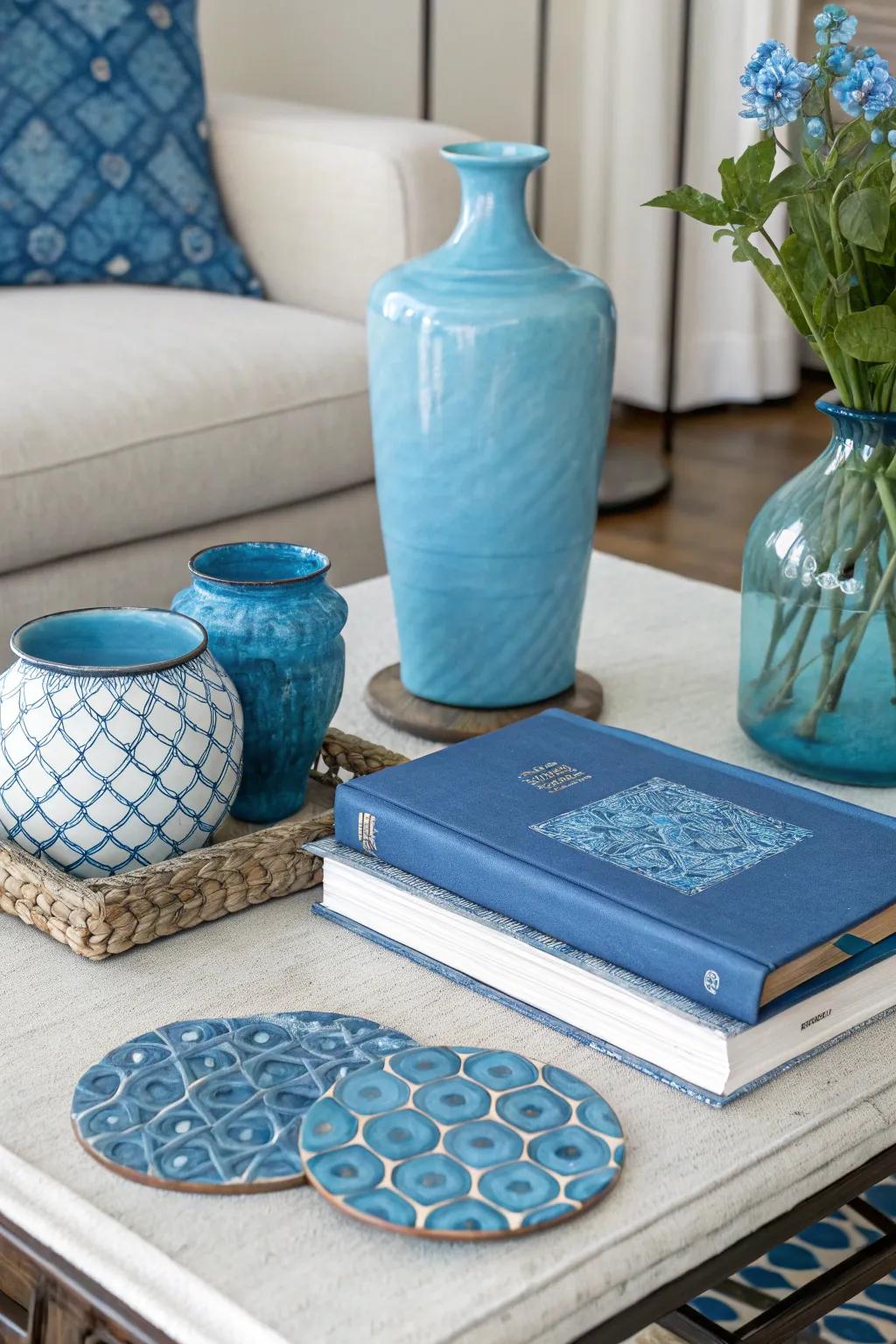 A single-tone look results in a sophisticated and unified feel.