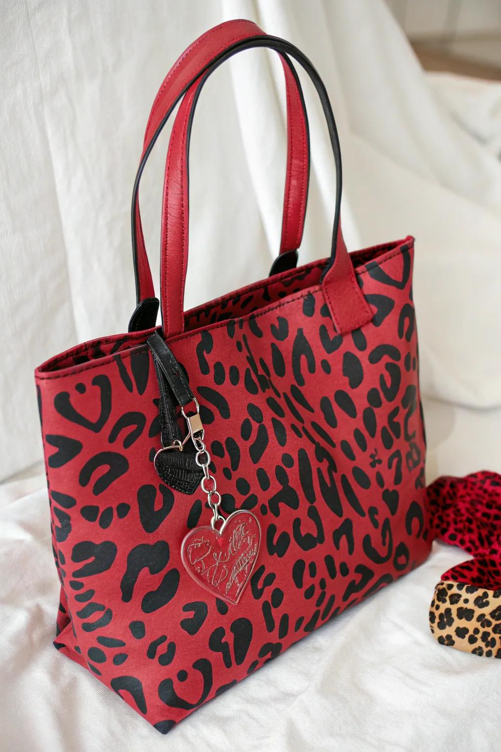 Fauna imprints contribute an untamed, chic accent.