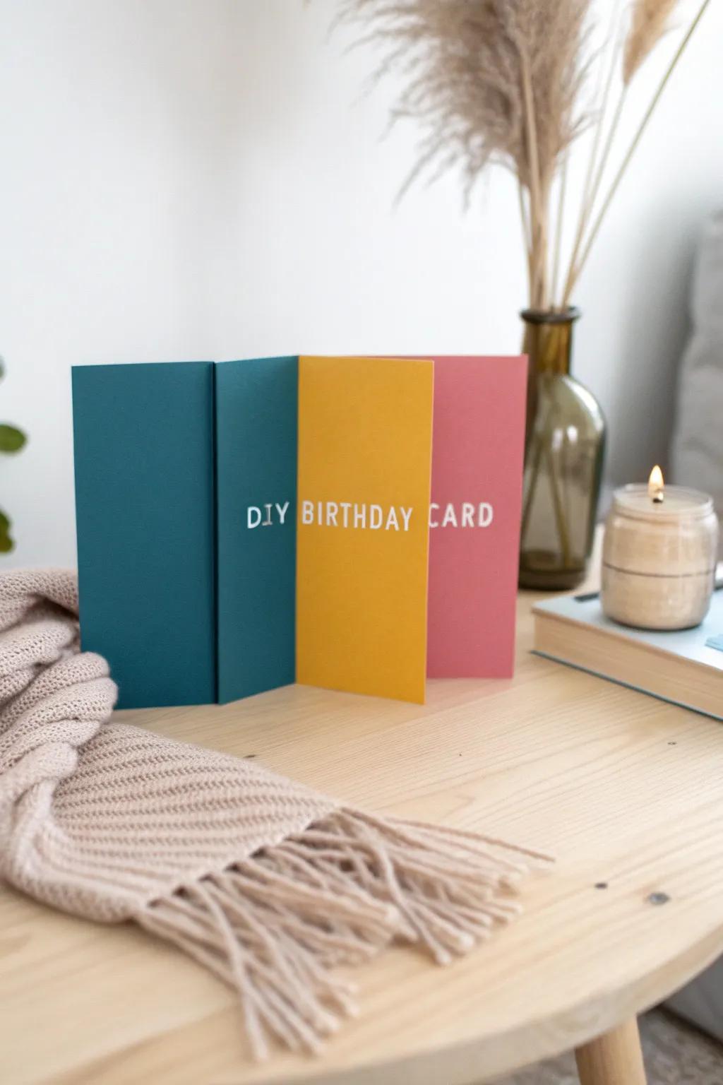 Add a playful twist to your birthday greetings with interactive flip elements!