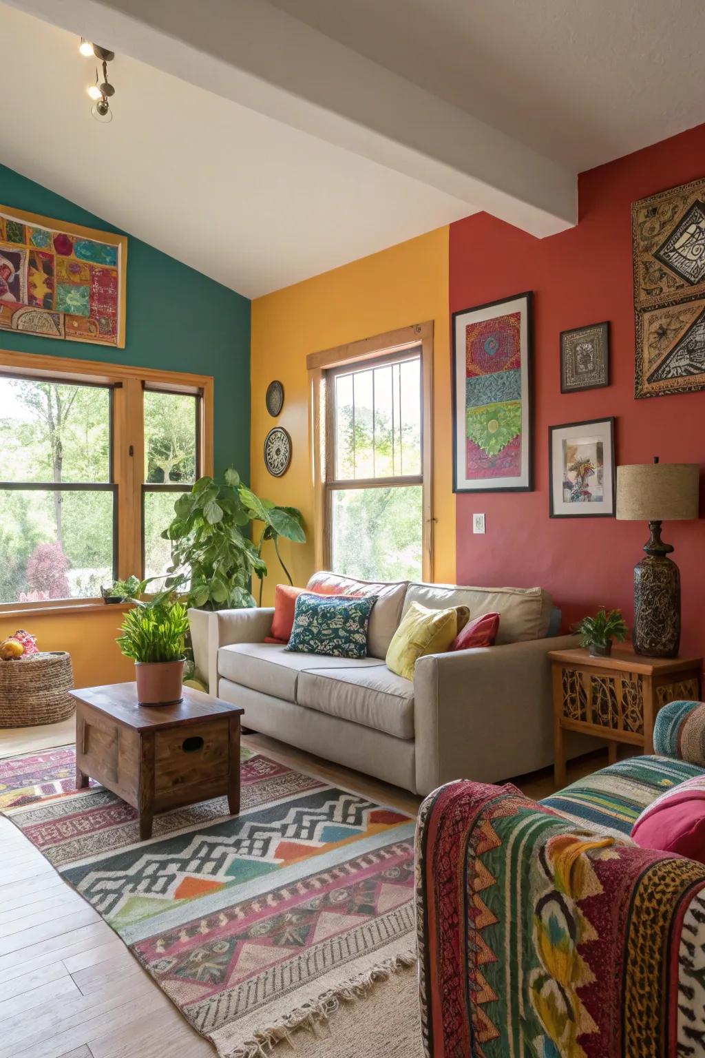 New paint can add personality and vibrancy to your space.
