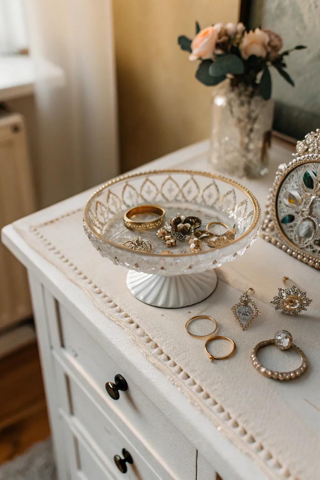 Store and display jewelry with style.