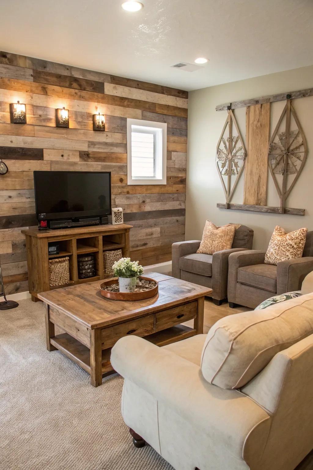 DIY wall art adds a personal touch to your decor.