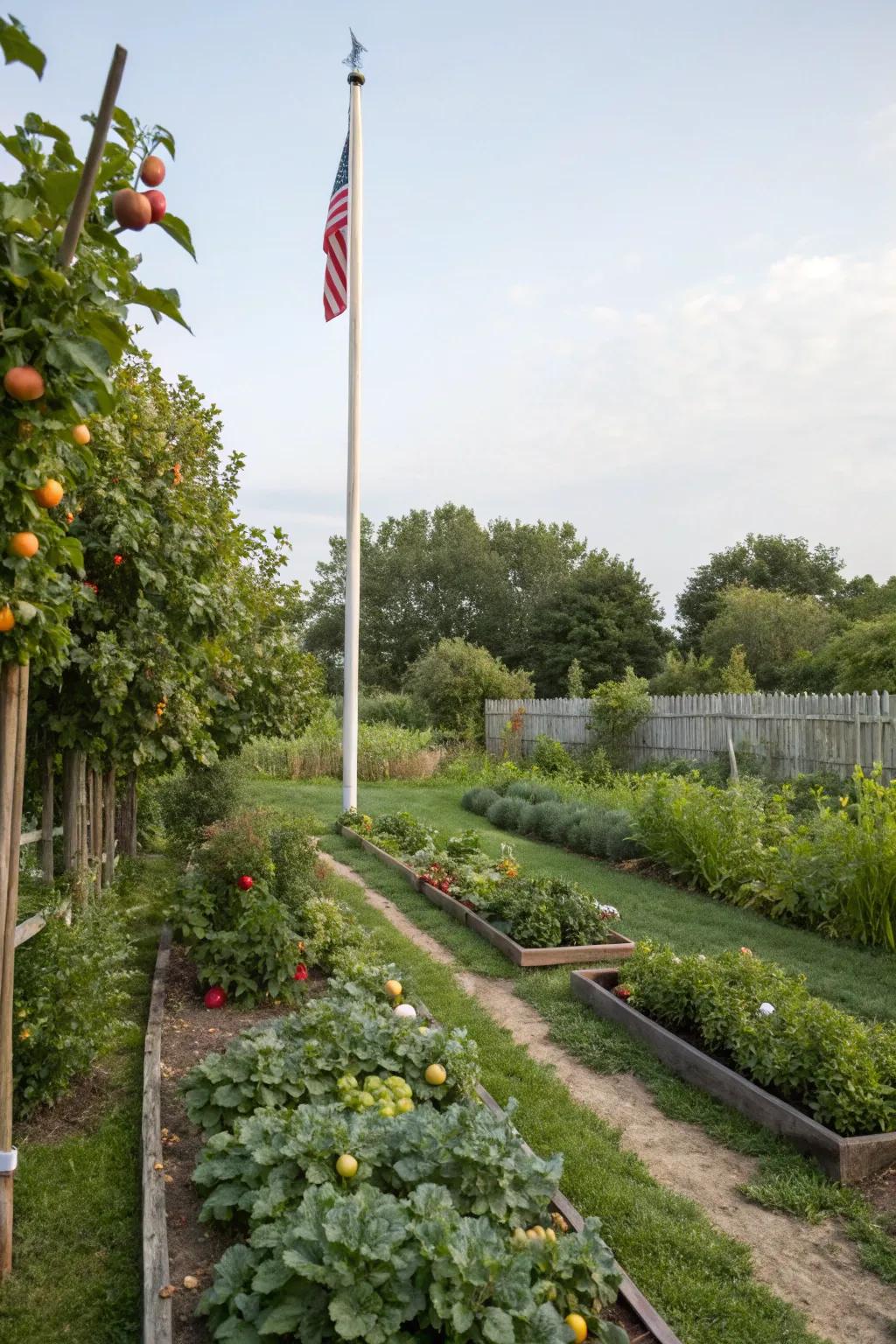 Eatable landscaping offers both beauty and bounty.