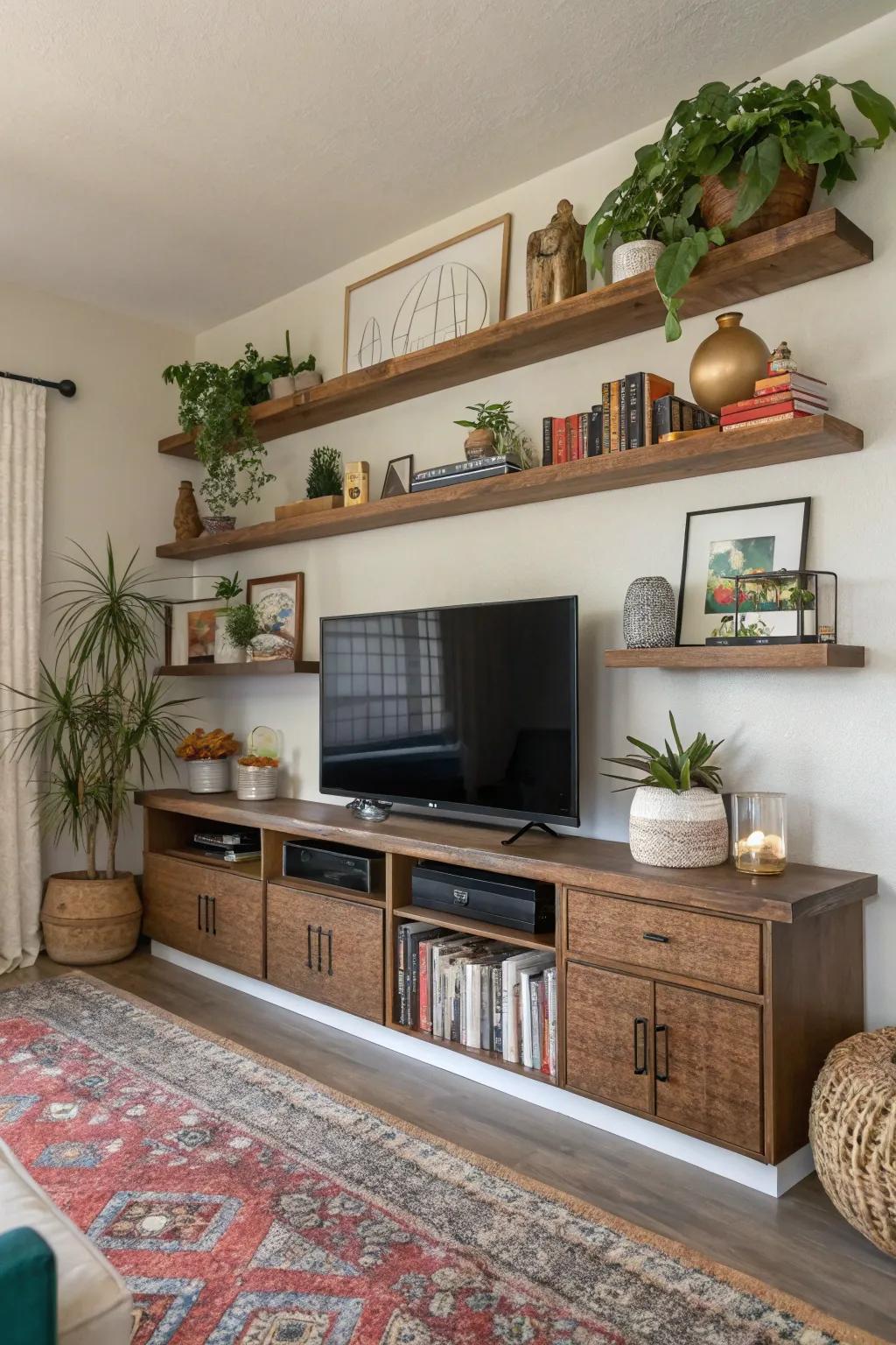 Bring personality with an eclectic mix of styles.