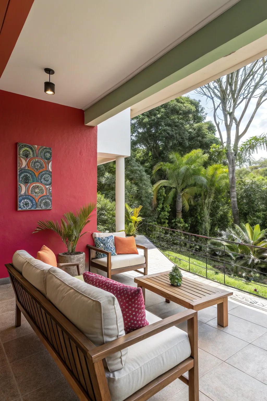 Make a bold impact with an impressive emphasis wall.