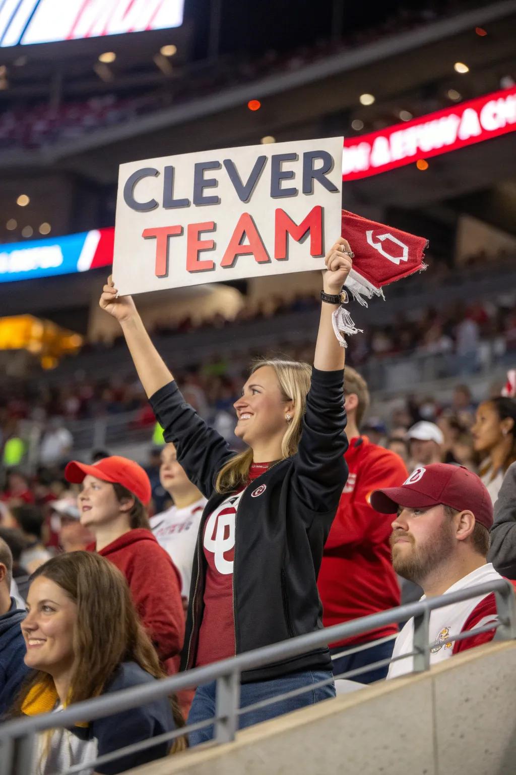 Custom mottos express team pride.
